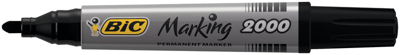 Marker Permanent 2000 Vârf Rotund 2,5 mm Negru BIC