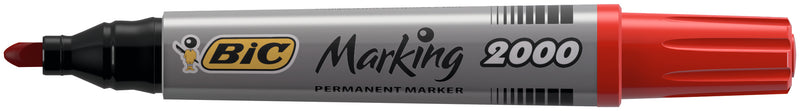 Marker Permanent 2000 Vârf Rotund 2,5 mm Roșu BIC