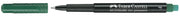 Marker Permanent Multimark F Verde Faber-Castell