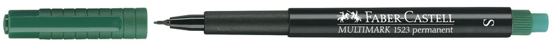 Marker Permanent Multimark S Verde Faber-Castell