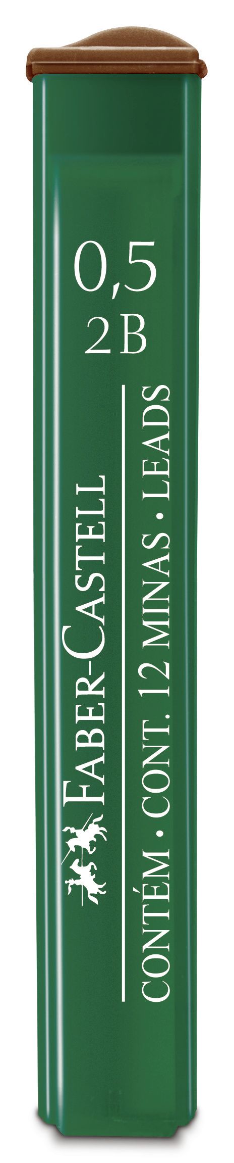 Mine Creion 0,5 mm 2B Polymer 12 buc Faber-Castell