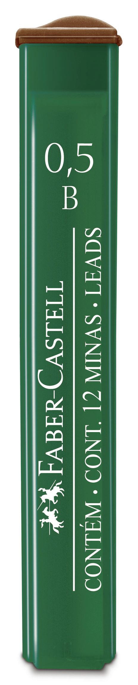 Mine Creion 0,5 mm B Polymer 12 buc Faber-Castell