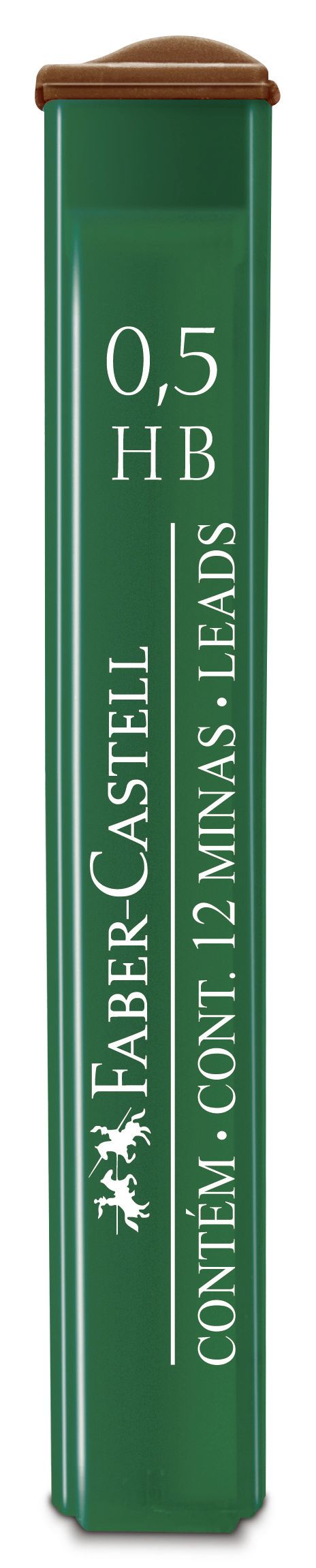 Mine Creion 0,5 mm HB Polymer 12 buc Faber-Castell