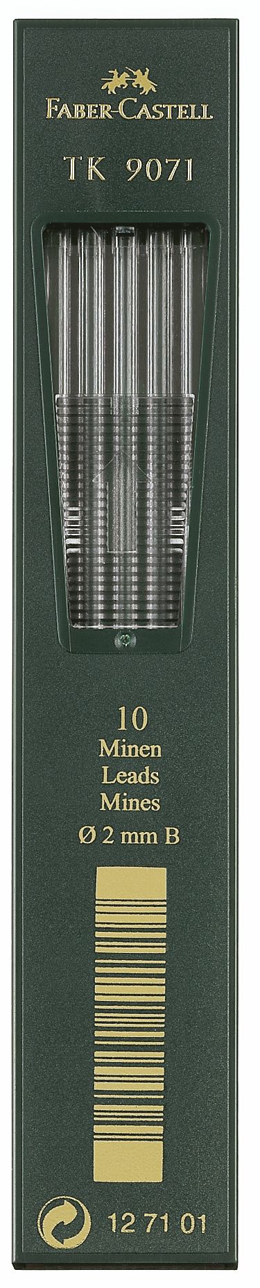 Mine Creion Mecanic TK 2 mm B 10 buc Faber-Castell