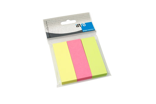 Notes Adeziv 25 x 75 mm Asortat 3 x 100 file Global Notes