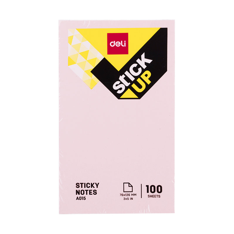 Notes Adeziv 4 Culori Pastel 76x126mm 70g 100 File - Deli