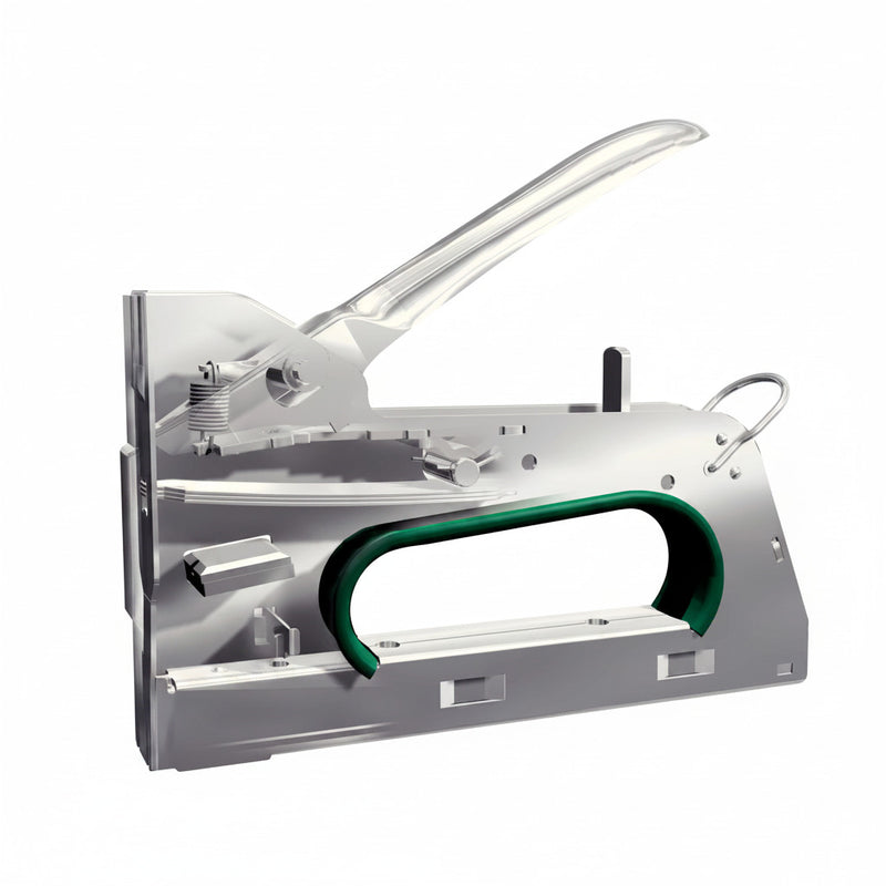 Pistol de capsat Rapid R34, capse 140/6-14mm și cuie brad