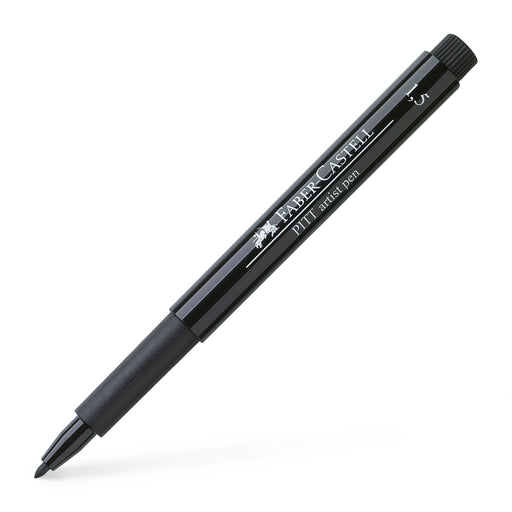 Marker Pitt Artist Pen Caligrafic Negru 1,5 mm Faber-Castell