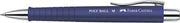 Pix cu Mecanism și Grip Poly Ball M Albastru Faber-Castell