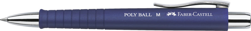 Pix cu Mecanism și Grip Poly Ball M Albastru Faber-Castell