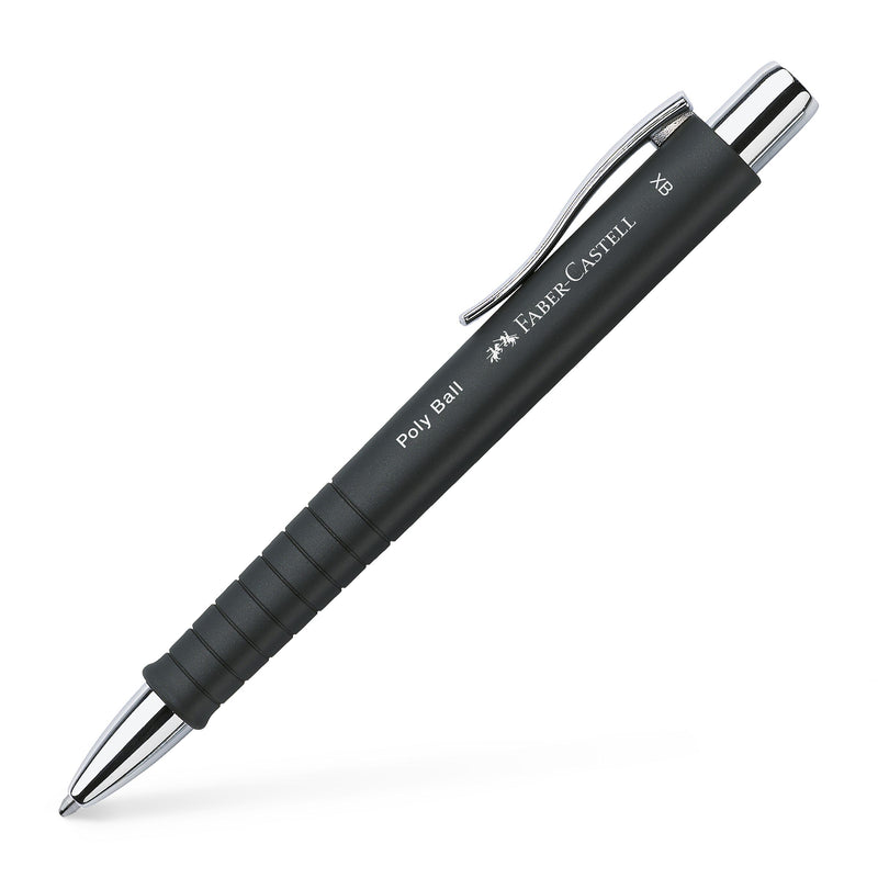Pix cu Mecanism și Grip Poly Ball XB 2020 Negru Faber-Castell