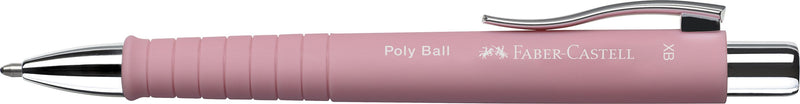 Pix cu Mecanism și Grip Poly Ball XB Rose Faber-Castell