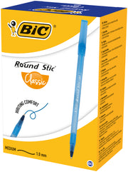 Pix de Unică Folosință Round Stic 1,0 mm Albastru BIC