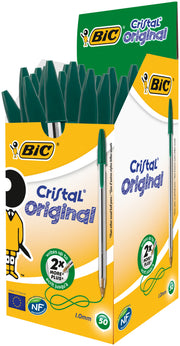 Pix de Unică Folosință Cristal Medium 1,0 mm Verde BIC