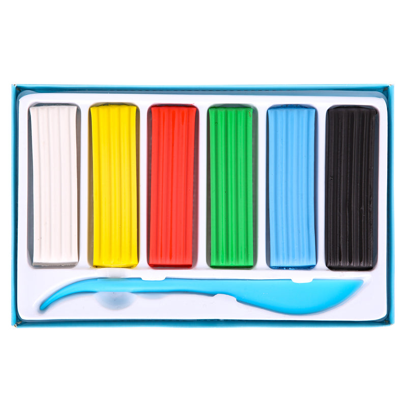 Plastilină 6 Culori 120 g Deli