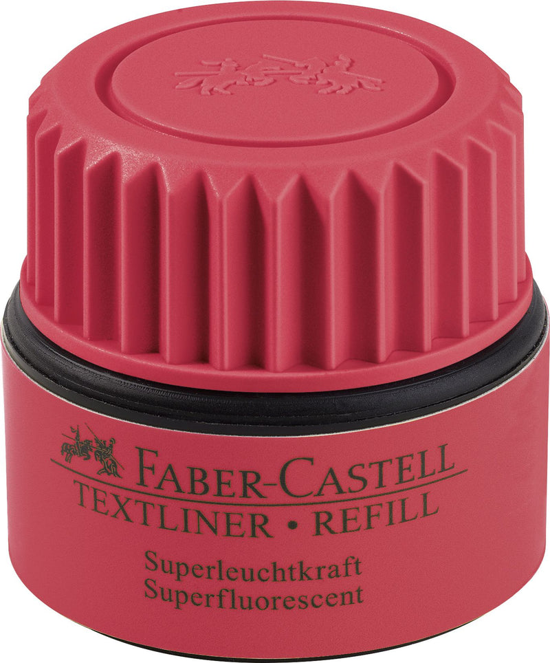 Refill Textmarker 1549 Roșu 25 ml Faber-Castell