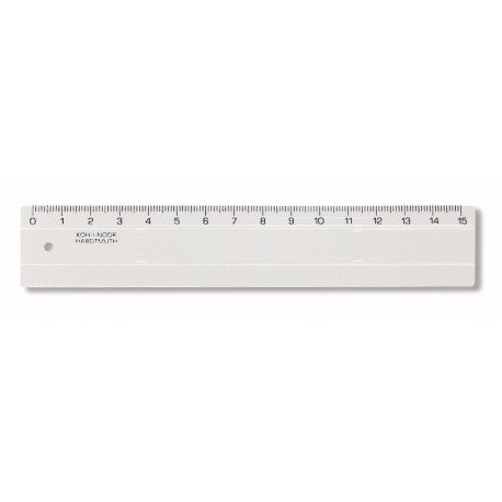Riglă Transparentă 15 cm Koh-i-Noor