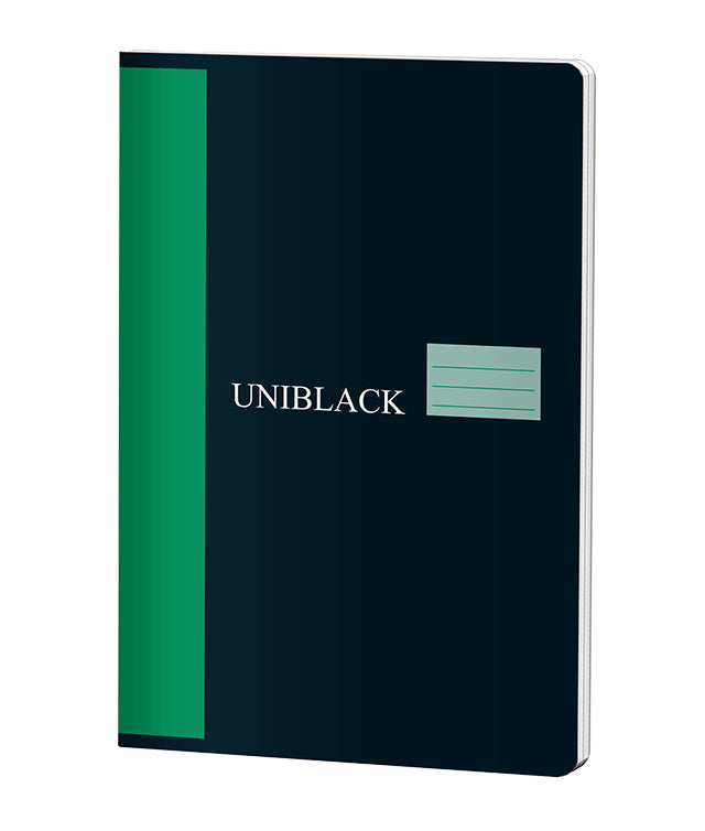 Caiet UniBlack A4 Dictando Copertă 60 File Verde Pigna, varianta verde