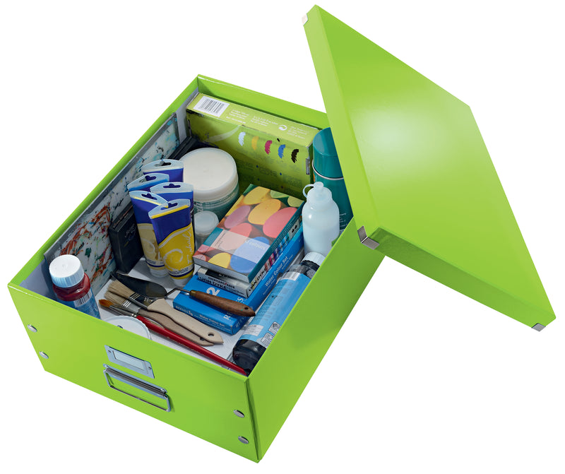 Cutie Depozitare Mare Verde Click&Store 369x200x482mm - Leitz