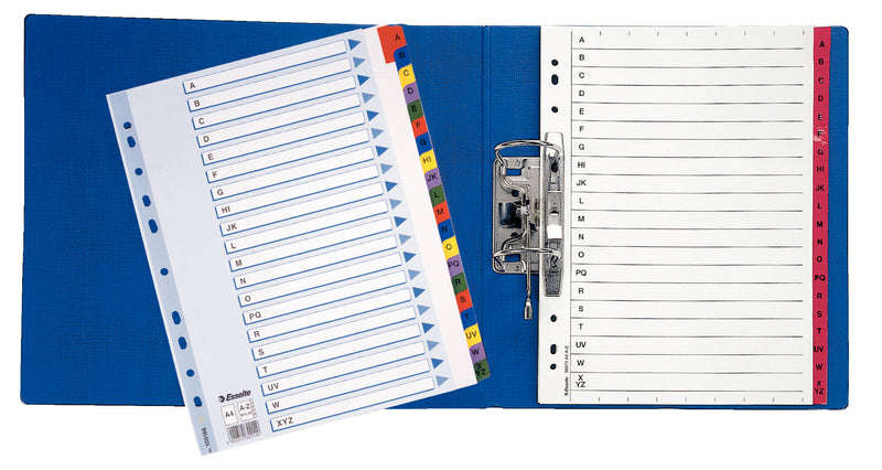 Separatoare Index Carton A-z Mylar Esselte