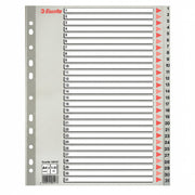 Separator index plastic 1-31 Maxi Esselte 245 x 297 mm