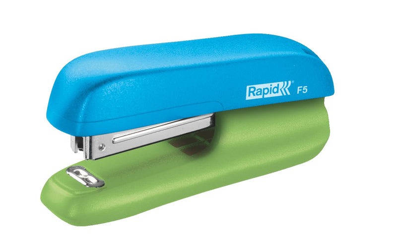 Set birou Rapid: Mini Capsator F5 + Perforator + Decapsator - Roz/Galben
