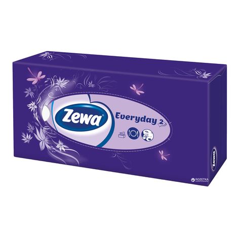 Servetele faciale Zewa Everyday 2 straturi - 100 buc
