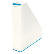 Suport Documente Plastic Albastru Metalizat/Alb WOW - LEITZ
