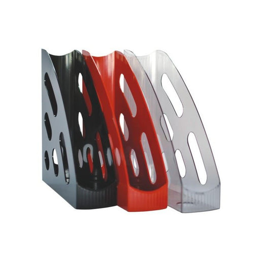 Suport Documente Vertical din Plastic Transparent Economic Flaro