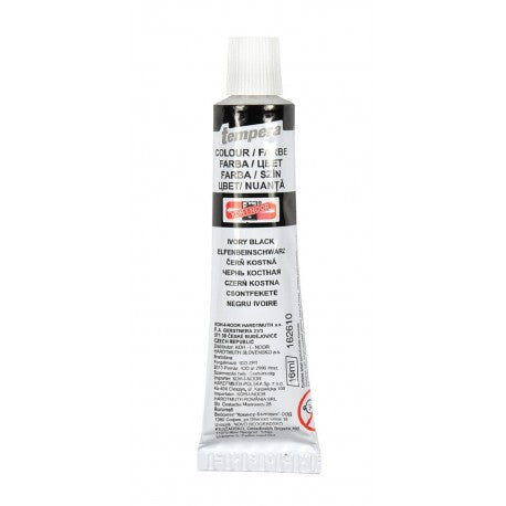 Tempera 16 ml Neagră Koh-i-Noor