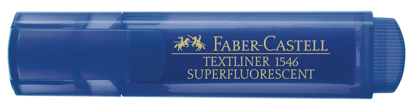 Textmarker Superfluorescent 1546 Albastru Faber-Castell
