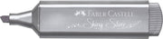 Textmarker Metalizat 1546 Argintiu Faber-Castell