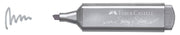 Textmarker Metalizat 1546 Argintiu Faber-Castell