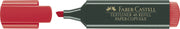 Textmarker 1548 Roșu Faber-Castell