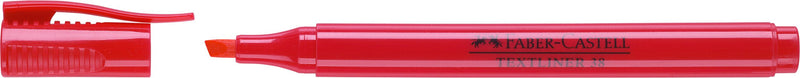 Textmarker 38 Roșu Faber-Castell