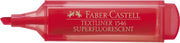 Textmarker Superfluorescent 1546 Roșu Faber-Castell