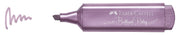 Textmarker Metalizat 1546 Rubiniu Faber-Castell