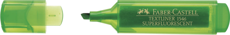 Textmarker Superfluorescent 1546 Verde Faber-Castell