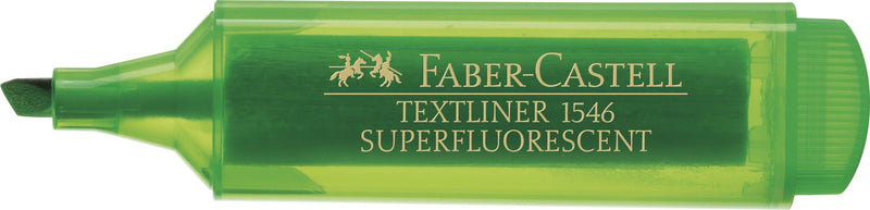 Textmarker Superfluorescent 1546 Verde Faber-Castell