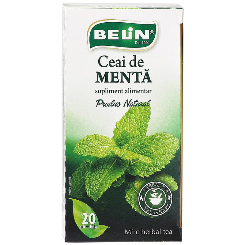 Ceai Mentă 36g 20 Plicuri Belin