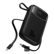 Baterie Externă Qpow2 10000mAh 30W Display Digital Negru Baseus