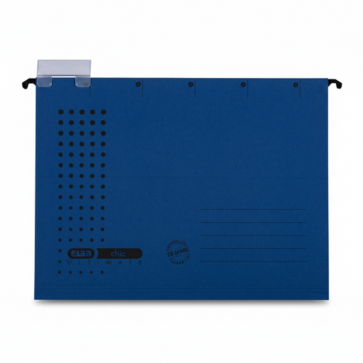 Dosar Suspendat Simplu Ultimate A4 330F 240g/mp Blue Angel Albastru Închis marca Elba
