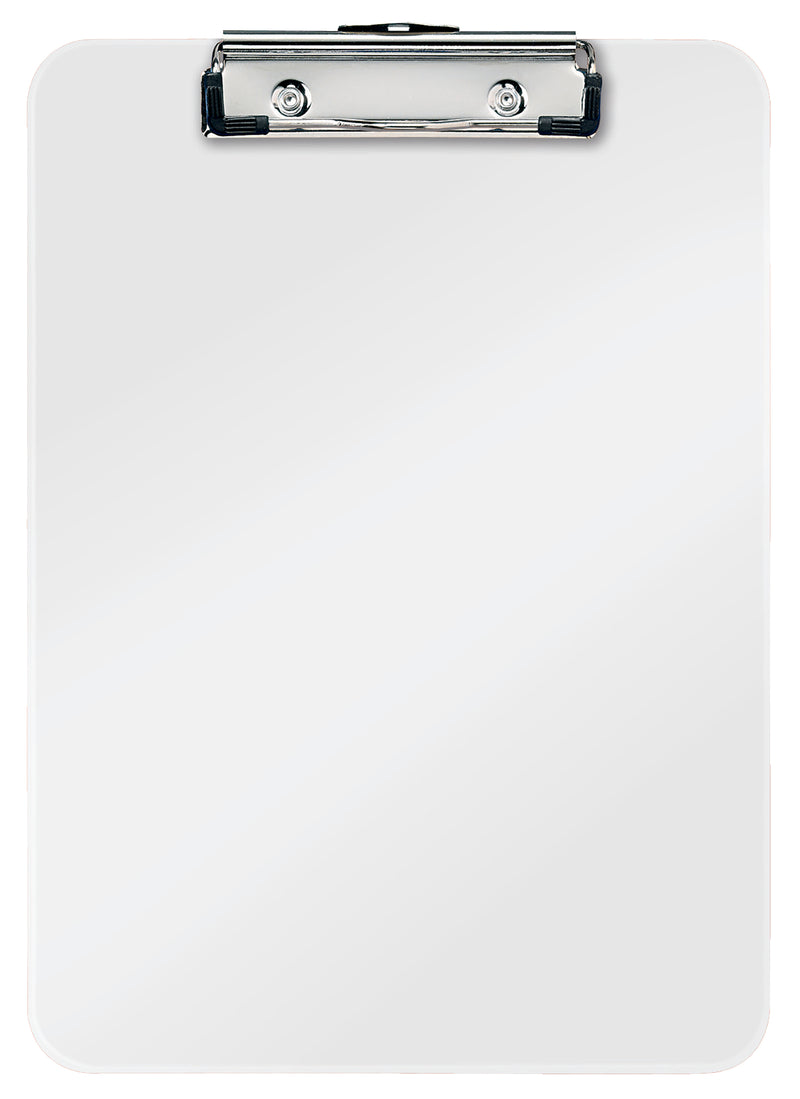 Clipboard Simplu Alb WOW marca Leitz cu clemă metalică pentru fixarea documentelor