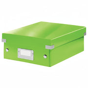 Cutie Organizer Mică Verde Click&Store 220x100x282mm - Leitz