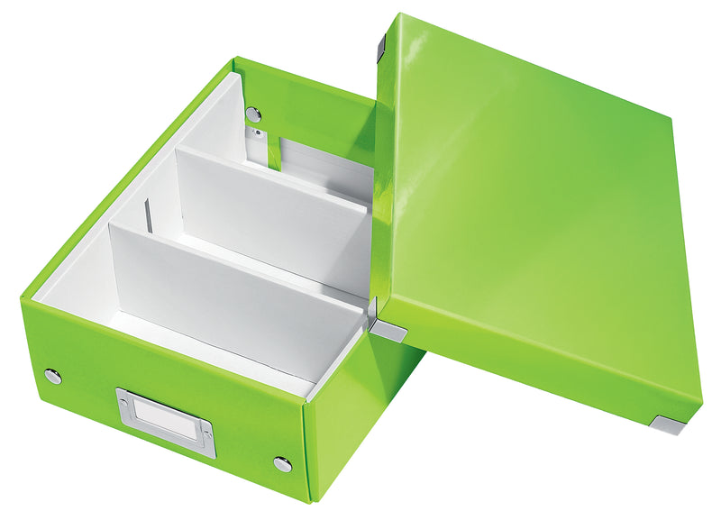 Cutie Organizer Mică Verde Click&Store 220x100x282mm - Leitz