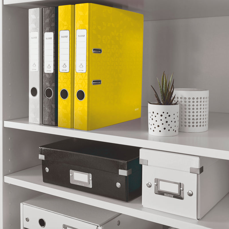 Biblioraft Plastifiat 5.2 cm 180° Galben WOW - Leitz
