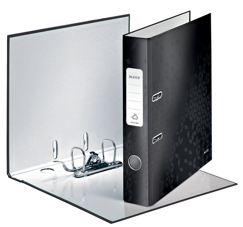 Biblioraft Plastifiat 5.2 cm 180° Negru WOW - Leitz