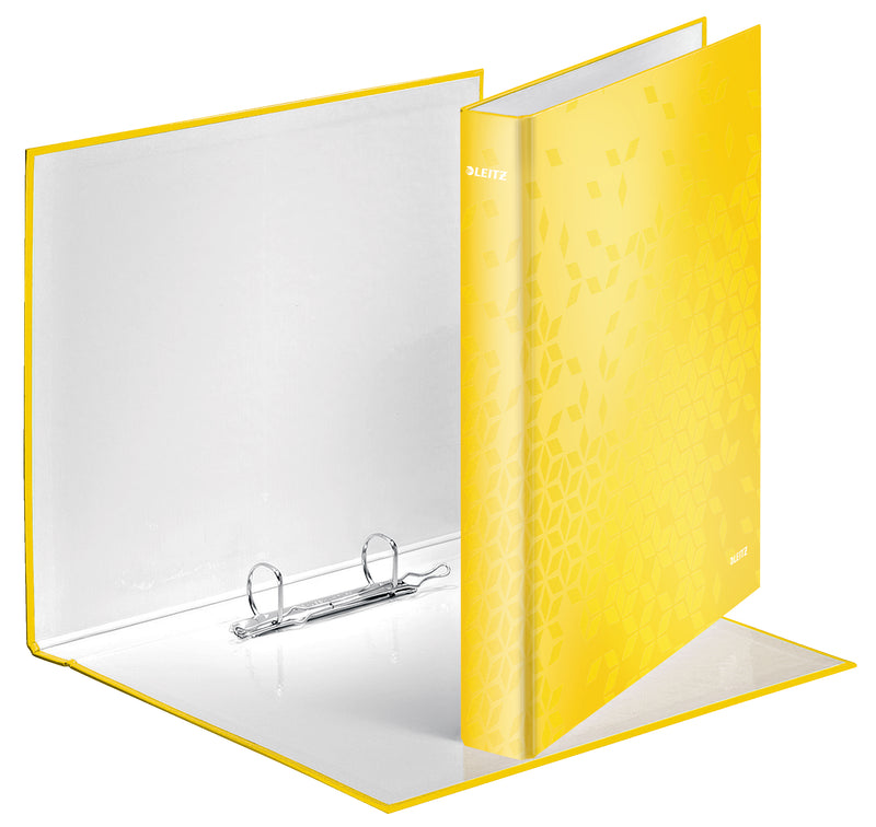 Caiet Mecanic A4 2 Inele 25MM/40MM Galben WOW - Leitz