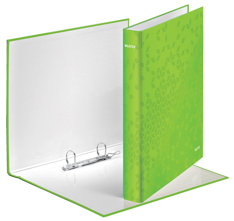 Caiet Mecanic A4 2 Inele 25MM/40MM Verde WOW - Leitz