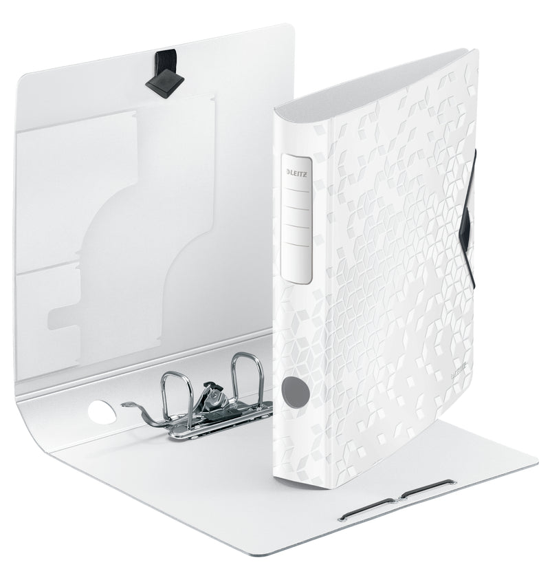 Biblioraft Plastifiat 6.5 cm 180° Alb Active WOW - Leitz